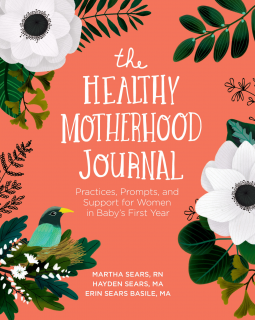 book cover for The Healthy Motherhood Journal