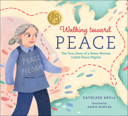 book cover for Walking toward Peace