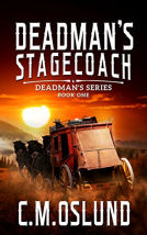 book cover for Deadman's Stagecoach