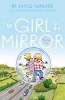 book cover for The Girl in the Mirror