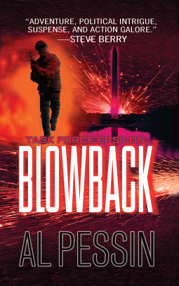 book cover for Blowback