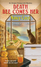 book cover for Death Bee Comes Her