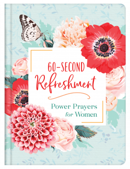 book cover for 60-Second Refreshment: Power Prayers for Women