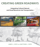 book cover for Creating Green Roadways