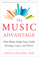 book cover for The Music Advantage