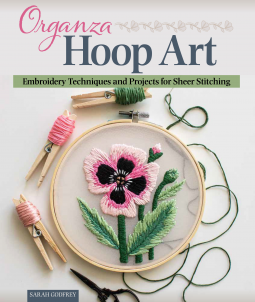 book cover for Organza Hoop Art
