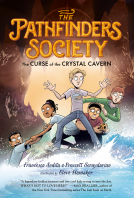 book cover for The Curse of the Crystal Cavern