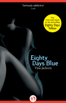book cover for Eighty Days Blue