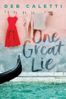 book cover for One Great Lie