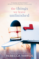 book cover for The Things We Leave Unfinished