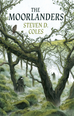 book cover for The Moorlanders