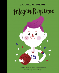 book cover for Megan Rapinoe