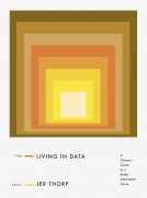 book cover for Living in Data