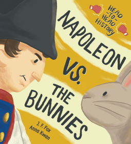 book cover for Napoleon vs. the Bunnies