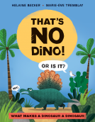 book cover for That's No Dino!