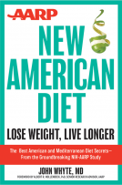 book cover for AARP New American Diet