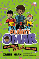 book cover for Planet Omar: Incredible Rescue Mission