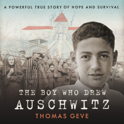 book cover for The Boy Who Drew Auschwitz