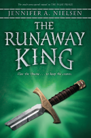 book cover for The Runaway King