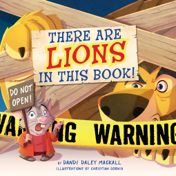 book cover for There Are Lions in This Book!