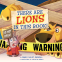 Cover Image: There Are Lions in This Book!