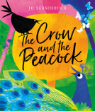 book cover for The Crow and the Peacock