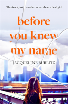 book cover for Before You Knew My Name