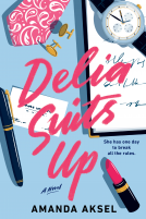 book cover for Delia Suits Up