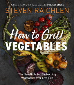 book cover for How to Grill Vegetables