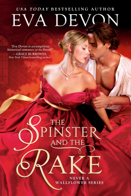 book cover for The Spinster and the Rake