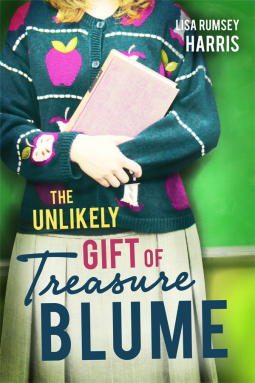 book cover for The Unlikely Gift of Treasure Blume