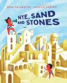 book cover for Nye, Sand and Stones