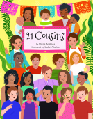 book cover for 21 Cousins