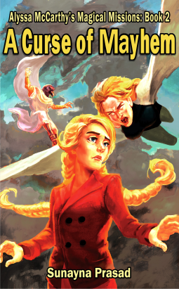 book cover for A Curse of Mayhem