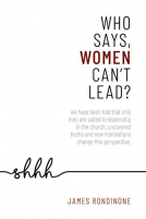 book cover for Who Says, Women Can't Lead?