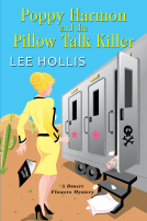 book cover for Poppy Harmon and the Pillow Talk Killer