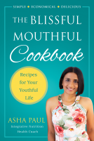 book cover for The Blissful Mouthful Cookbook