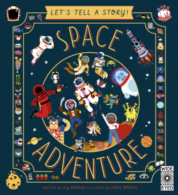 book cover for Let's Tell a Story! Space Adventure