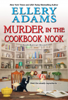 book cover for Murder in the Cookbook Nook