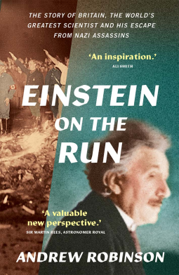 book cover for Einstein on the Run