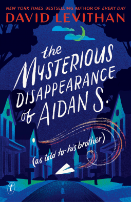 book cover for The Mysterious Disappearance of Aidan S.