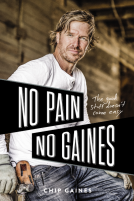 book cover for No Pain, No Gaines