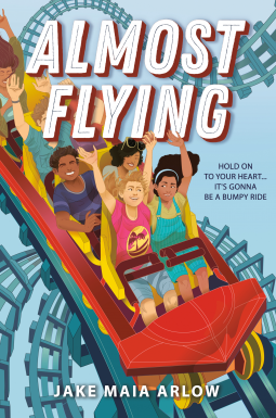 book cover for Almost Flying
