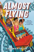 book cover for Almost Flying