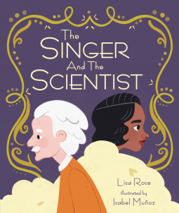 book cover for The Singer and the Scientist