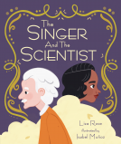 book cover for The Singer and the Scientist