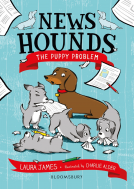 book cover for News Hounds: The Puppy Problem