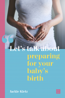 book cover for Let's talk about preparing for your baby's birth