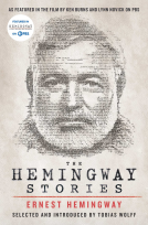 book cover for The Hemingway Stories