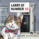 book cover for Larry at Number 10